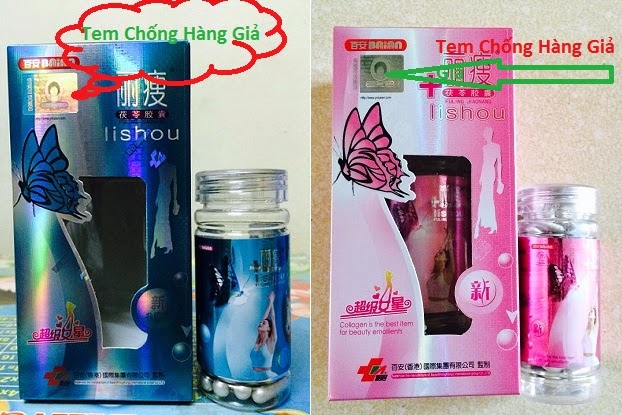 Thuốc giảm cân Phục Linh Lishou xanh, hồng 40 viên rẻ nhất 429k 0985612084