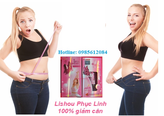 Thuốc giảm cân Nhanh nhất Phục Linh lishou xanh, hồng rẻ nhất 429k 0985612084