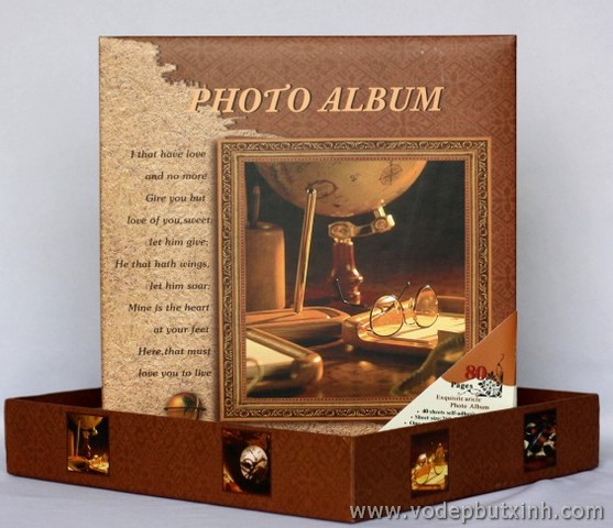 Album dán nilon Coffee 80 trang K0589 1500g