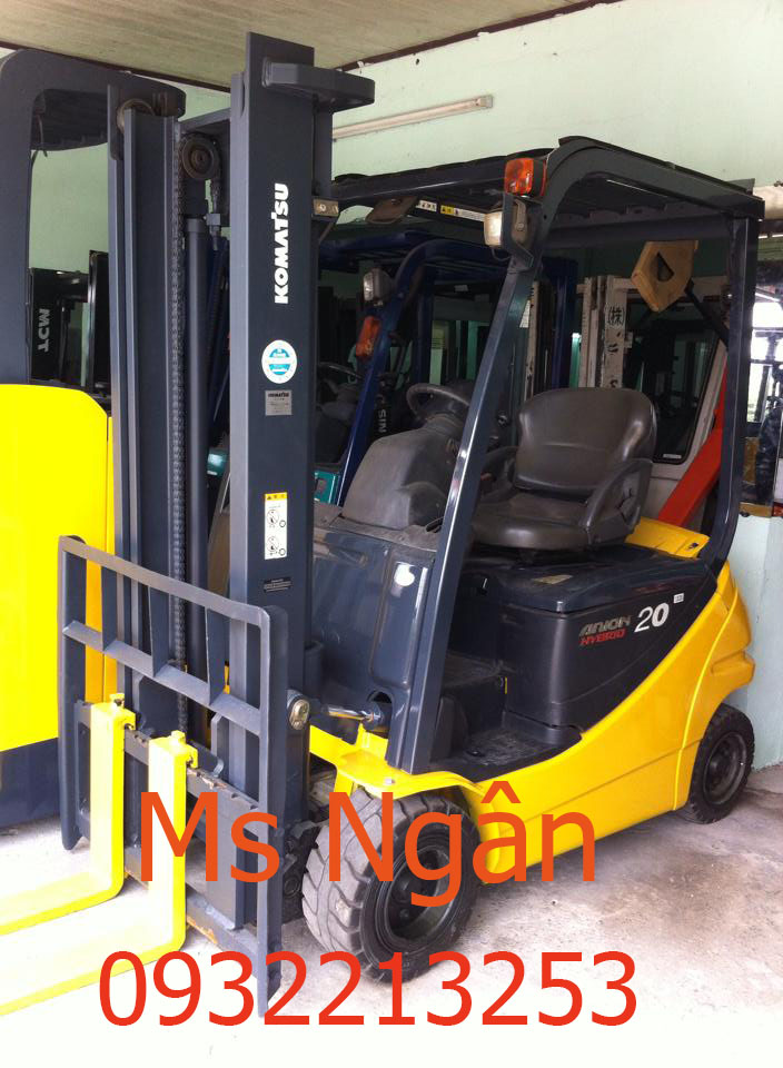 Xe Nâng Điện ngồi lái hiệu Komatsu 2000Kg