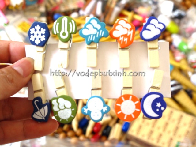 Kẹp giấy thời tiết K0013