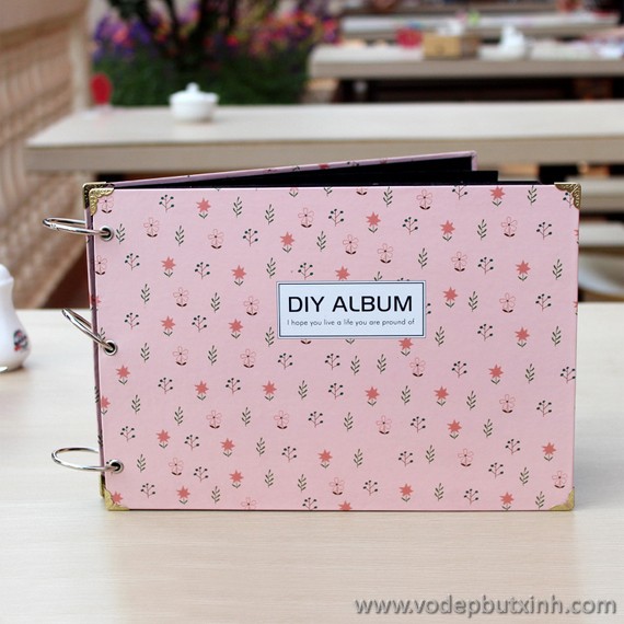 Album ảnh DIY Hồng K1048 550g.