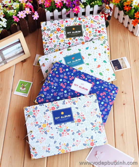 Album ảnh DIY Hoa lá K1028 550g.