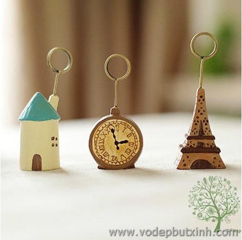 Kẹp ảnh trang trí để bàn Zakka Life K0990 95g.