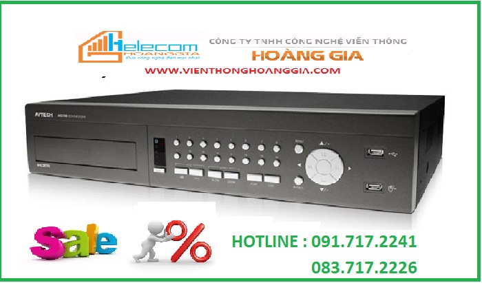 Đầu ghi hình 16 kênh AVTECH AVC708H