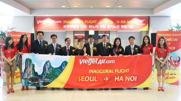 Vé máy bay Vietjet Air từ Hà Nội đi Seoul