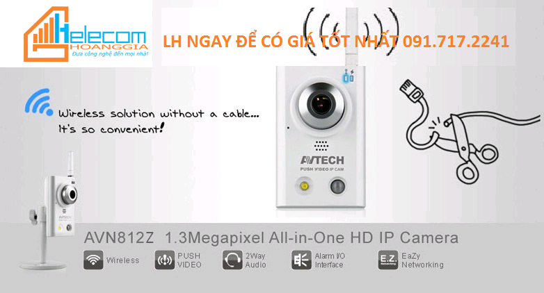 Camera IP 1.3Megapixel AVTECH AVN812Z