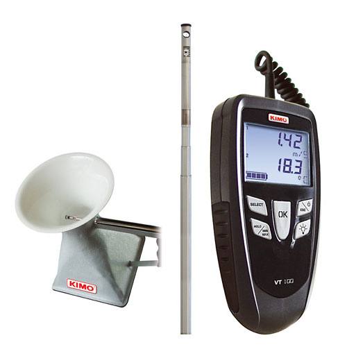 Máy đo tốc độ gió - Anemometer - Model: VT100