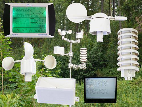 Máy đo vi khí hậu - Weather station - model: PCE-FWS20