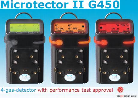 Máy đo khí đa chỉ tiêu - Multi Gas detector model: G450