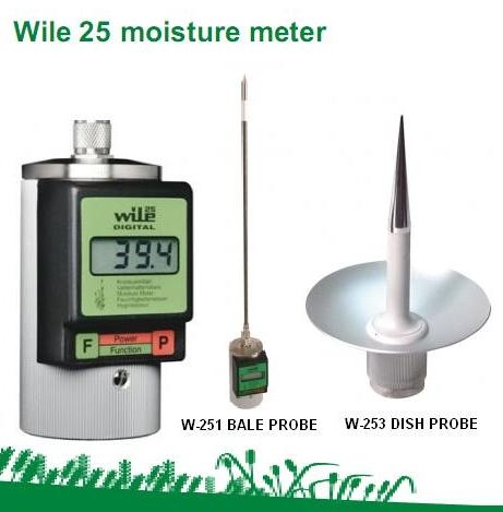 Máy đo độ ẩm nông sản, ngũ cốc (loại có đầu sensor dài) Wile 25