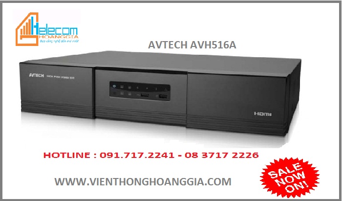 Đầu ghi hình Camera IP 16 kênh AVTECH AVH516A