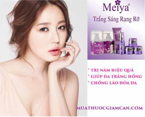 Bộ mỹ phẩm MEIYA chính hãng 100%: Nhật Bản rẻ nhất 1159k Trị nám và chăm sóc Da cao cấp