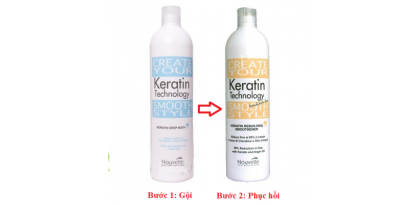 Bộ Phục Hồi Tóc Khô Hư Tổn Nouvelle Keratin 500ml