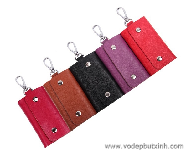 Bao da móc khóa bộ 6 móc K0712 55g
