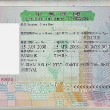 DV làm Visa Trung quốc,Hongkong, Macau, Đài Loan...