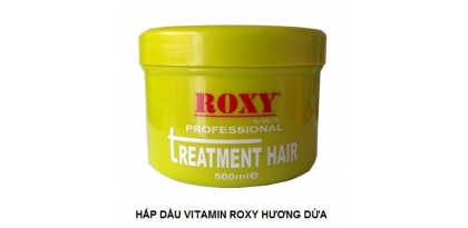 HẤP DẦU VITAMIN ĐẶC TRỊ TÓC HƯ TỔN TINH DẦU DỪA ROXY 500ML