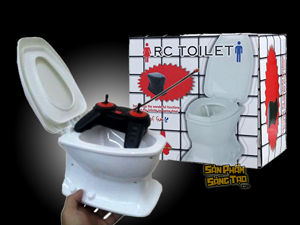 Thùng Rác Toilet Điều Khiển Từ Xa 