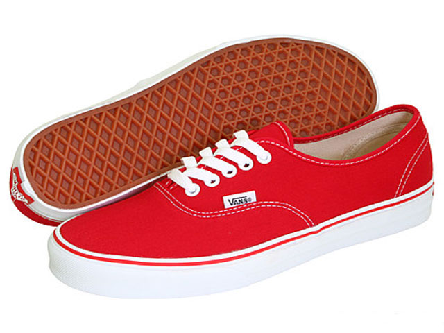 Giày Vans Authentic-Đỏ