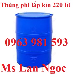 phuy nắp kín 220l