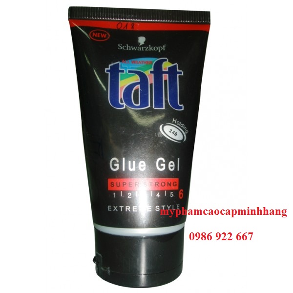 Gel vuốt tóc Taft Super Strong 150ml,