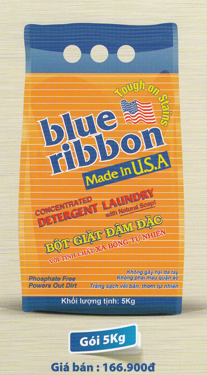 Bột giặt đậm đặc Blue Ribbon 5kg