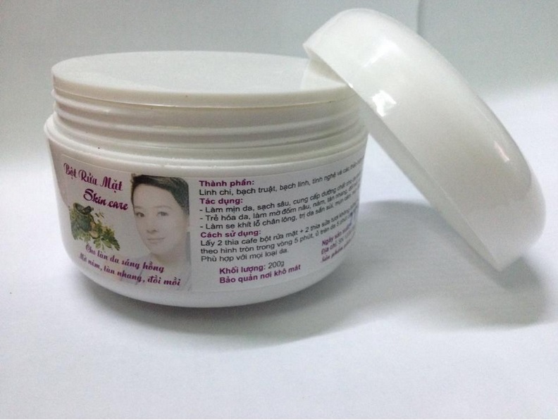 Bột rửa mặt thảo mộc Skin Care