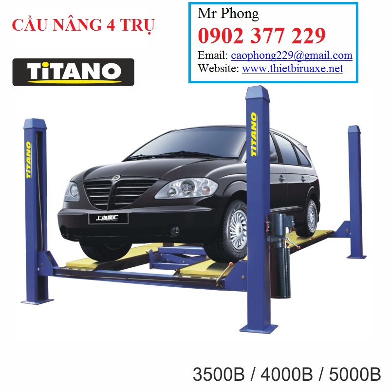  CẦU NÂNG 4 TRỤ 4.0 TẤN