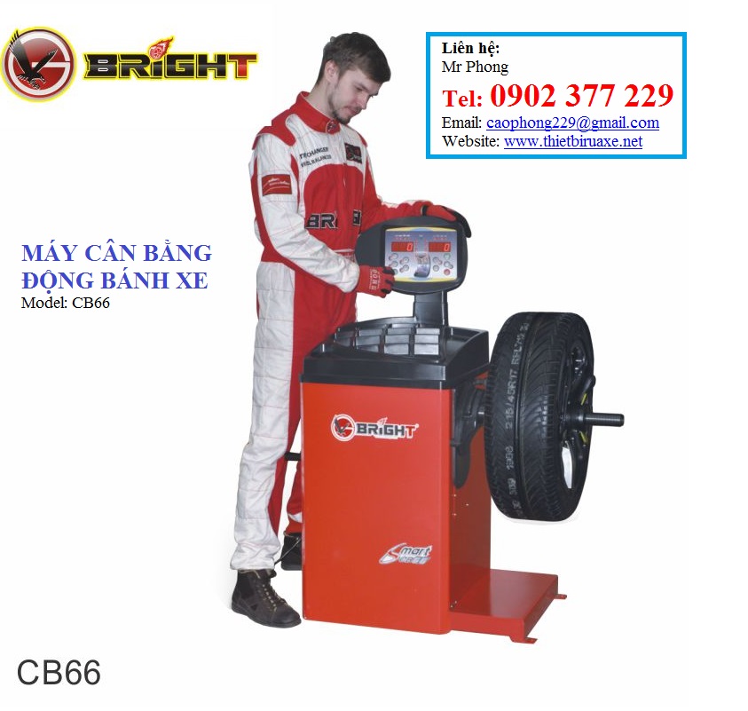  MÁY CÂN BẰNG ĐỘNG BÁNH XE Model: CB66