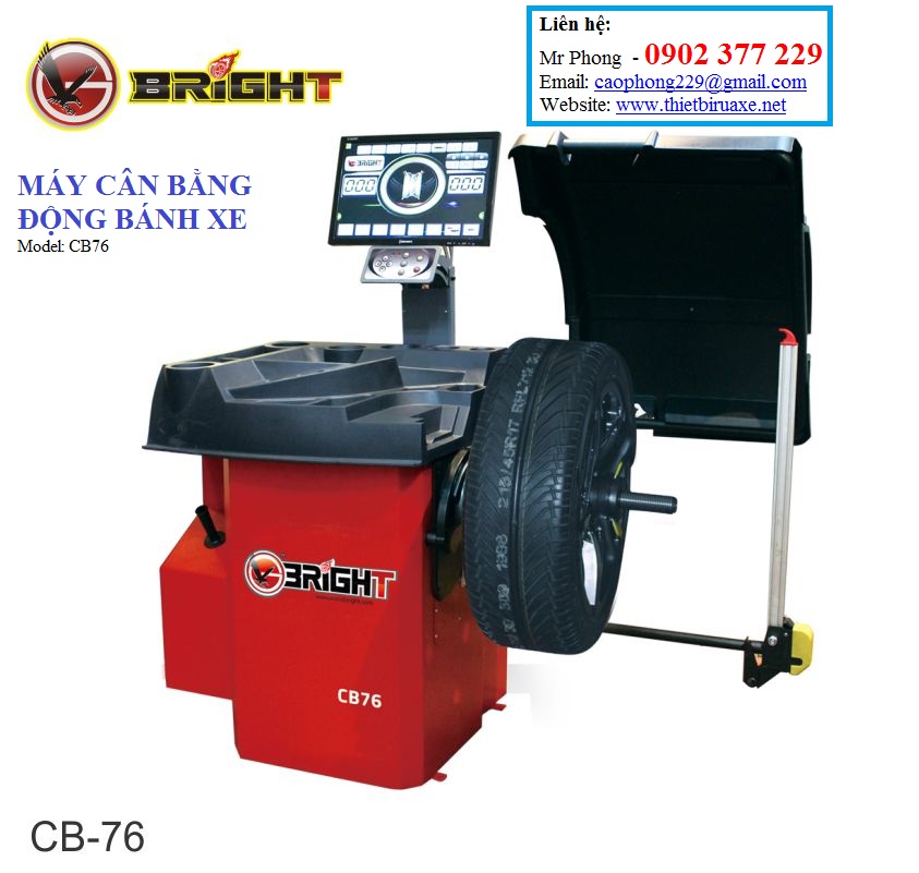 MÁY CÂN BẰNG ĐỘNG BÁNH XE  Model: CB76