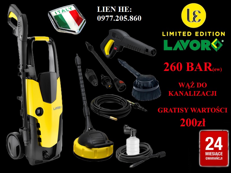 Máy rửa xe gia đình Italia LAVOR STM 150