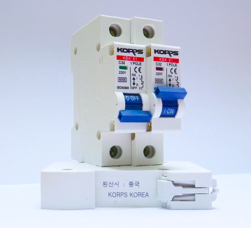 Aptomat - MCB 1 Pha (80A đến 125A-10kA), hãng sản xuất KORPS Hàn quốc