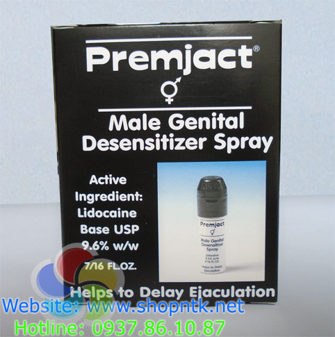 Thuốc trị xuất tinh sớm premjact male densensitizer spray