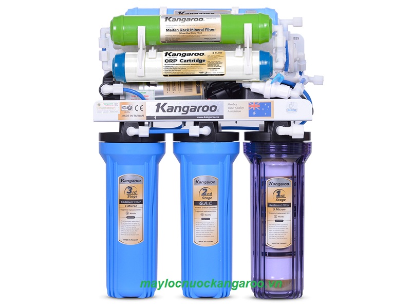 Máy lọc nước Kangarooo KG118 - 8 lõi lọc 