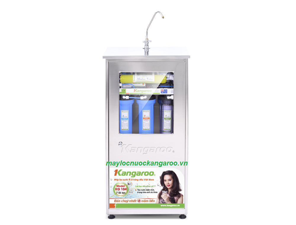 Máy lọc nước Kangaroo KG104 - 7 lõi lọc