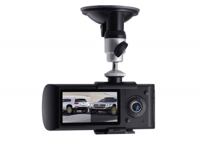 CAMERA HÀNH TRÌNH , HỘP ĐEN ÔTÔ DVR X3000 TÍCH HỢP 2 CAMERA VÀ GPS