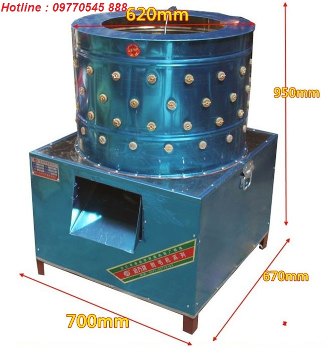 Máy vặt lông gà vịt