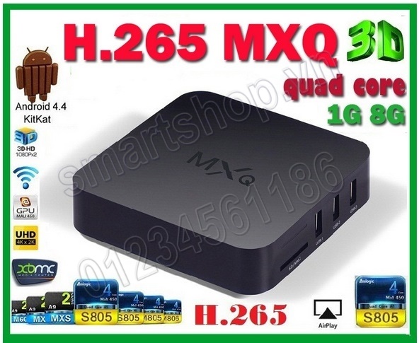 Android Tv Box MXQ giá chỉ 1.450.000đ