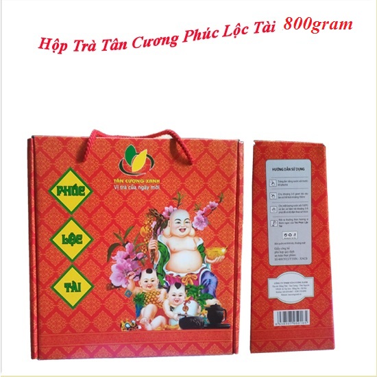 Hộp Chè Tân Cương Phúc Lộc Tài - 800gram