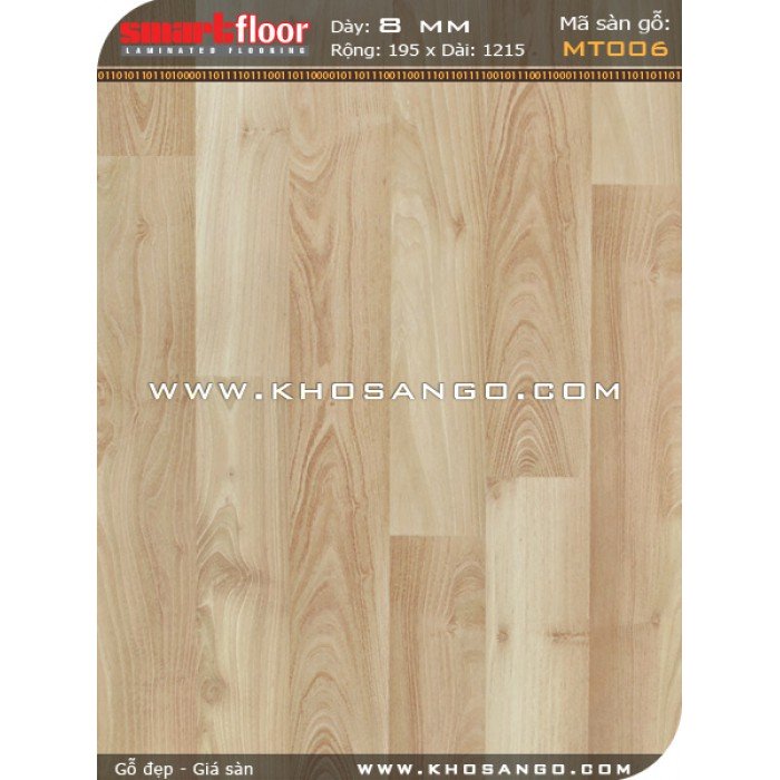  Sàn gỗ SMARTFLOOR MT006 