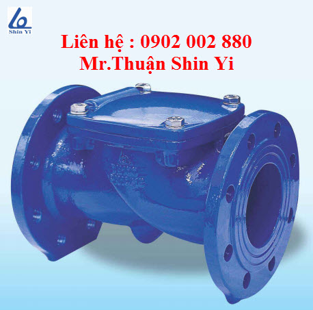 Van một chiều lá lật (Rubber Disc Check valve) Shin Yi Đài Loan.