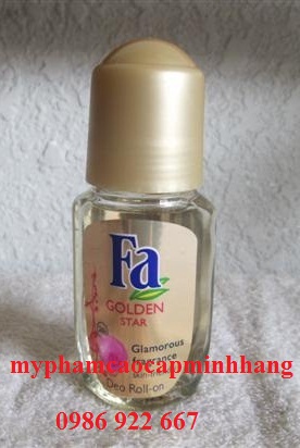   Lăn  khử mùi Fa Golden Star 50ml