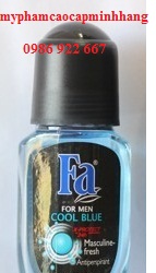 Lăn khử mùi Fa For Men Cool Blue chai 50ml