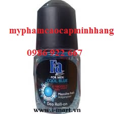 Lăn khử mùi Fa For Men Cool Blue chai 25ml