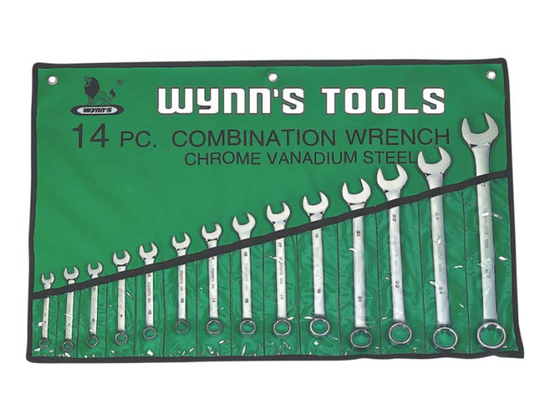 Bộ cờ lê vòng miệng bóng USA 14 món 8-32mm W0327D Wynns