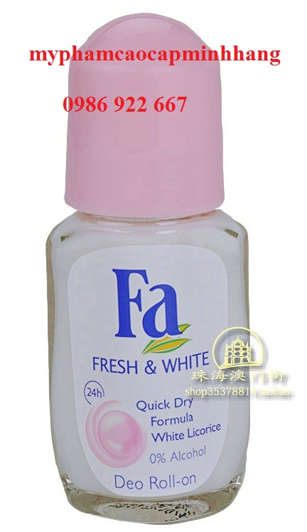   Lăn  khử mùi Fa Fresh & White 50ml 