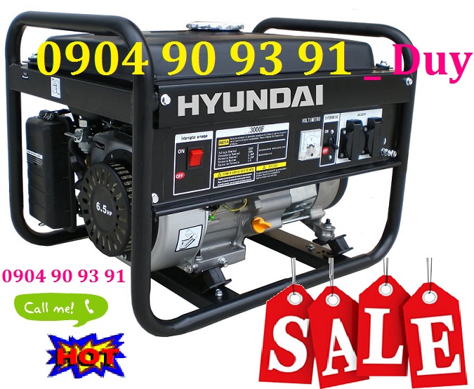 Máy phát điện chạy dầu Diesel Hyundai DHY 6000LE