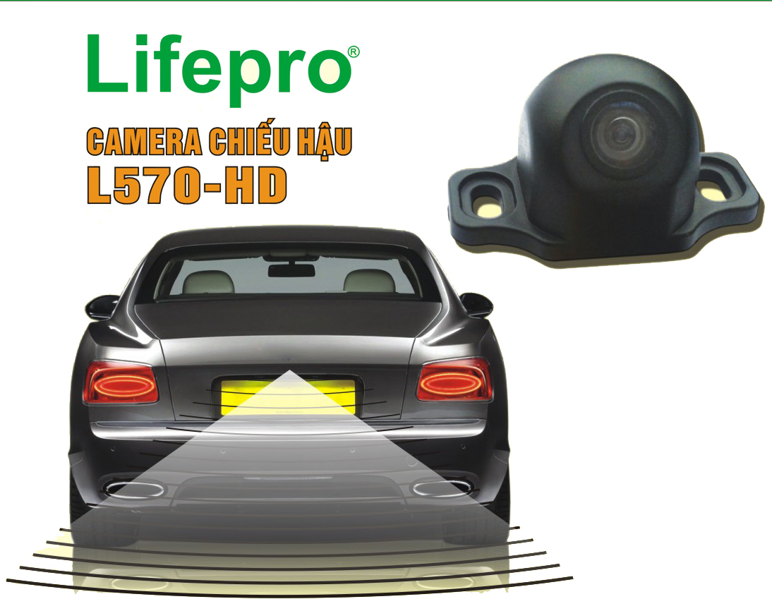  Camera chiếu hậu ( không màn hình) L570- HD