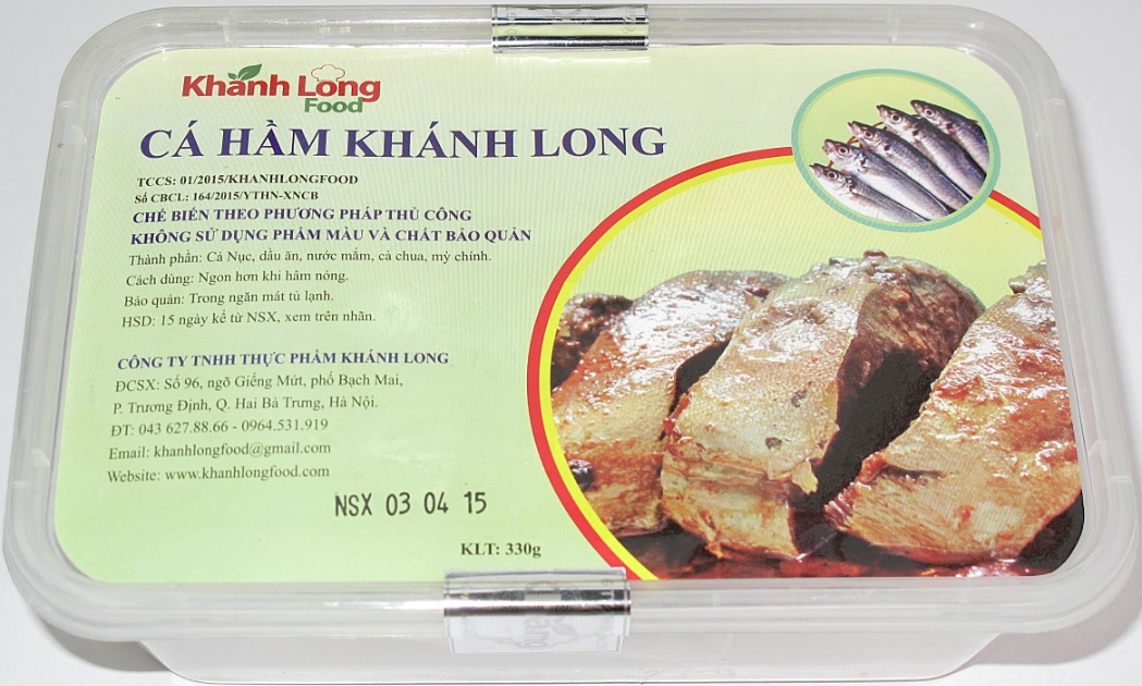 Cá hầm Khánh Long 330g