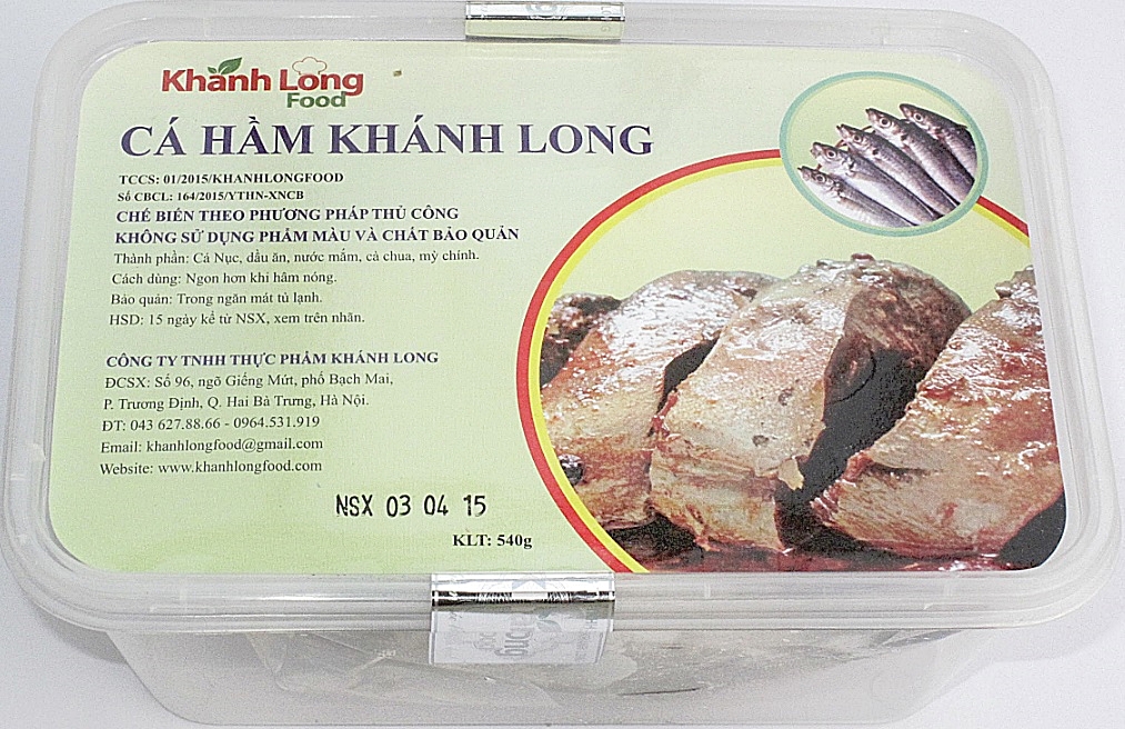 Cá hầm Khánh Long 540g